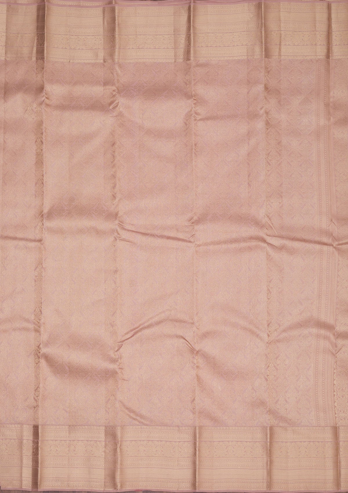 Light Brown Zariwork Pure Silk Saree