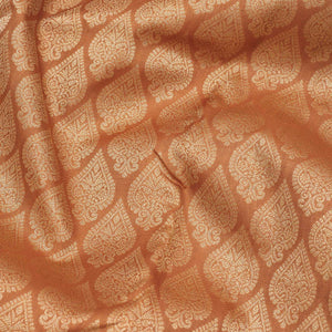 Light Brown Zariwork Pure Silk Saree