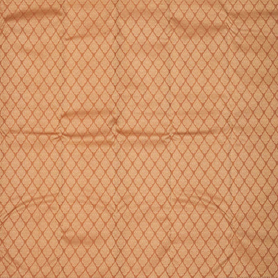 Light Brown Zariwork Pure Silk Saree