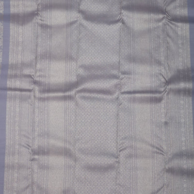 Grey Zariwork Pure Silk Saree