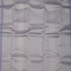 Grey Zariwork Pure Silk Saree