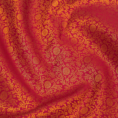 Maroon Zariwork Pure Silk Saree