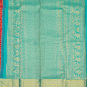 Maroon Zariwork Pure Silk Saree
