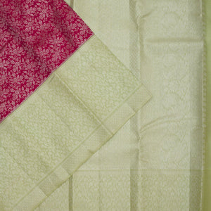 Maroon Zariwork Pure Silk Saree