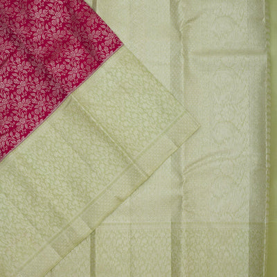 Maroon Zariwork Pure Silk Saree