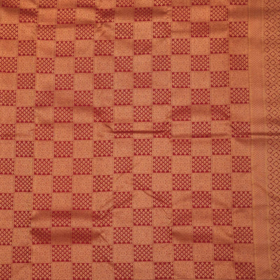 Maroon Zariwork Pure Silk Saree