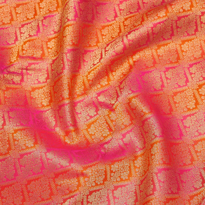 Maroon Zariwork Pure Silk Saree