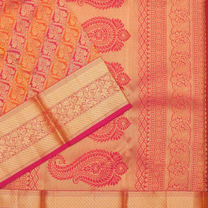 Maroon Zariwork Pure Silk Saree