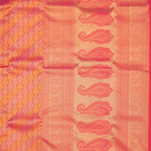 Maroon Zariwork Pure Silk Saree