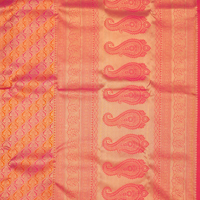 Maroon Zariwork Pure Silk Saree