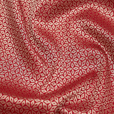 Maroon Zariwork Pure Silk Saree
