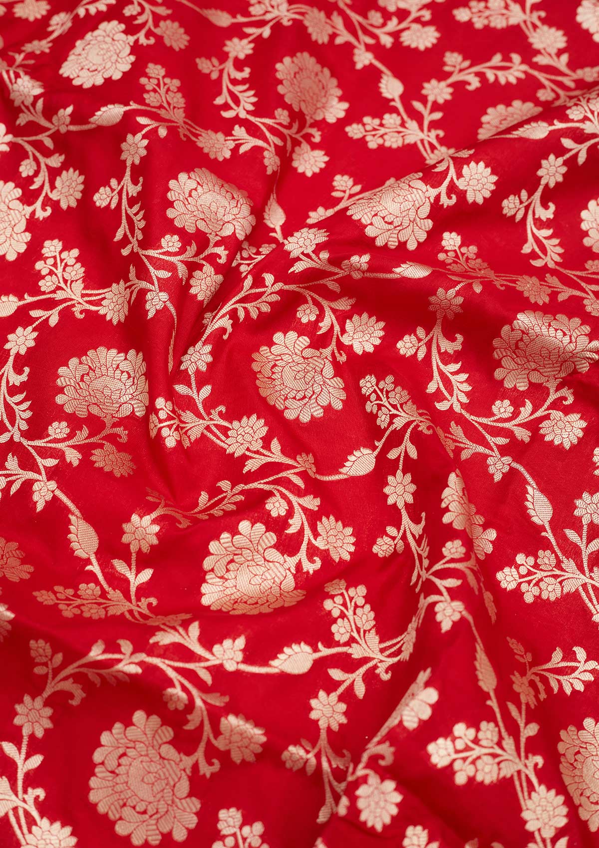Maroon Zariwork Pure Silk Saree