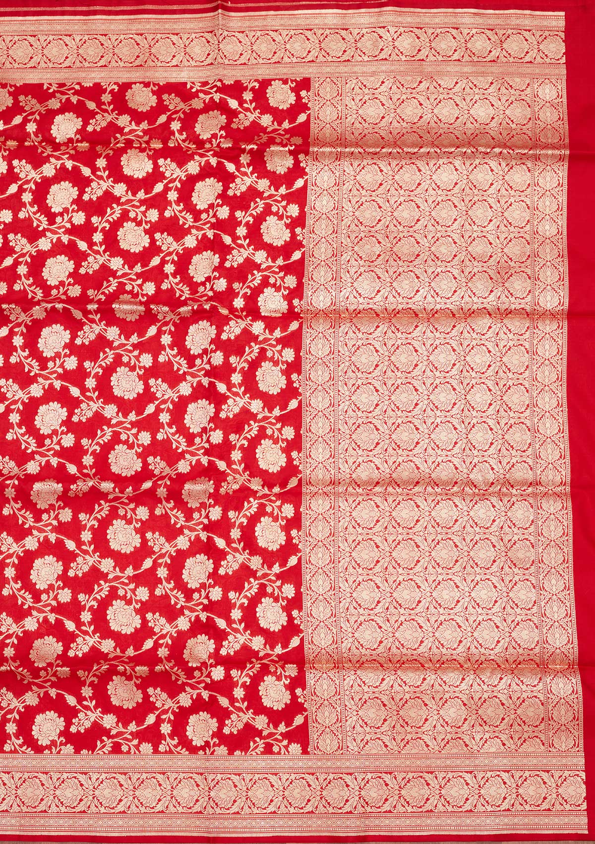Maroon Zariwork Pure Silk Saree
