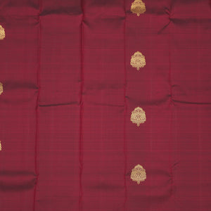 Maroon Zariwork Pure Silk Saree