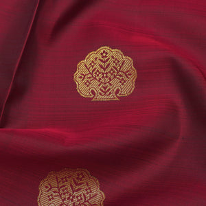 Maroon Zariwork Pure Silk Saree