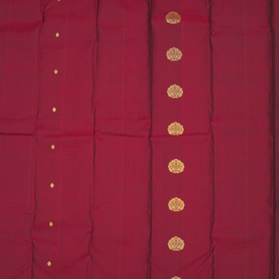 Maroon Zariwork Pure Silk Saree