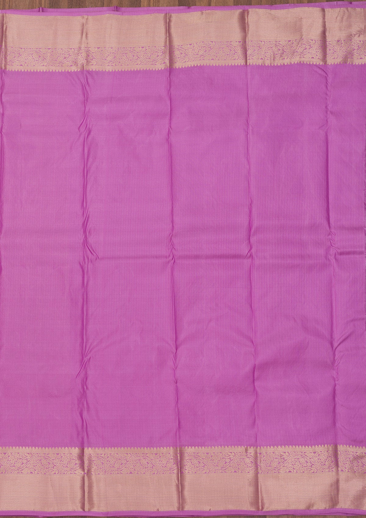 Mauve Zariwork Pure Silk Saree