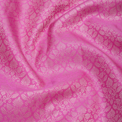 Mauve Zariwork Pure Silk Saree