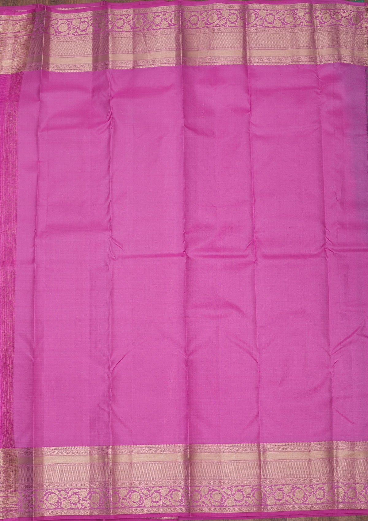 Mauve Zariwork Pure Silk Saree