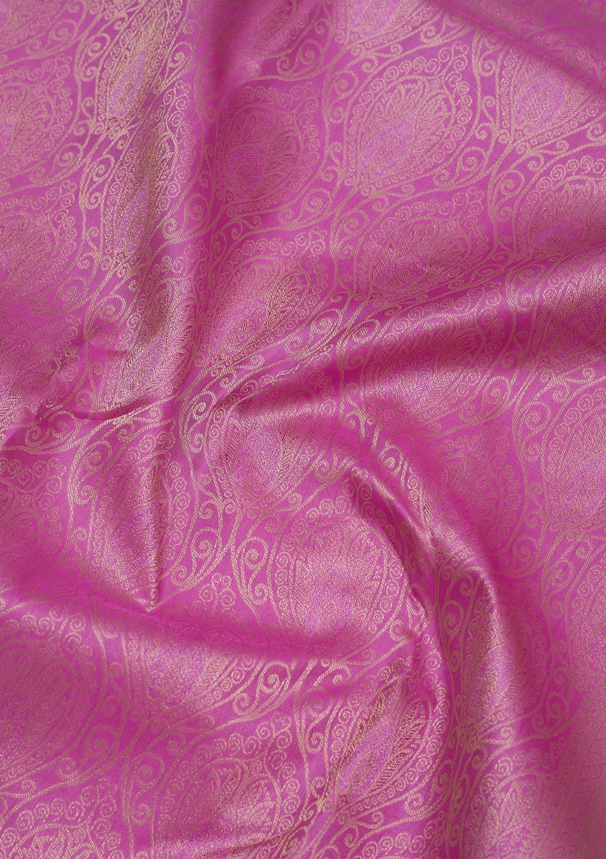 Mauve Zariwork Pure Silk Saree
