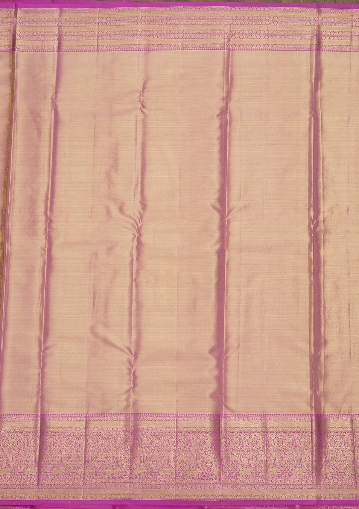 Mauve Zariwork Pure Silk Saree