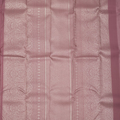 Mauve Zariwork Pure Silk Saree