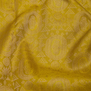 Mehendi Zariwork Pure Silk Saree