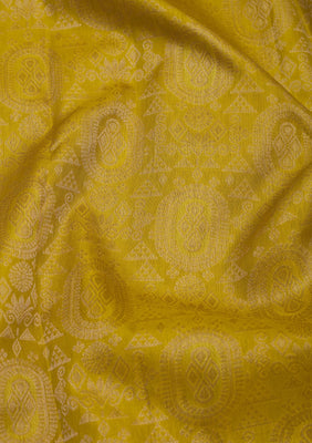Mehendi Zariwork Pure Silk Saree