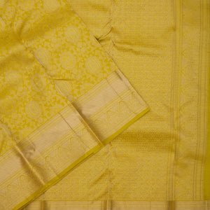 Mehendi Zariwork Pure Silk Saree