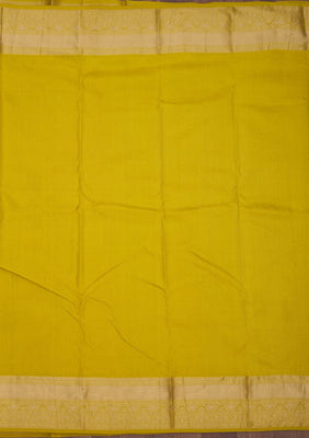 Mehendi Zariwork Pure Silk Saree