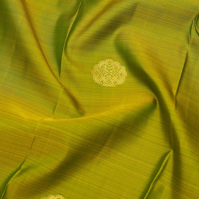 Mehendi Zariwork Pure Silk Saree