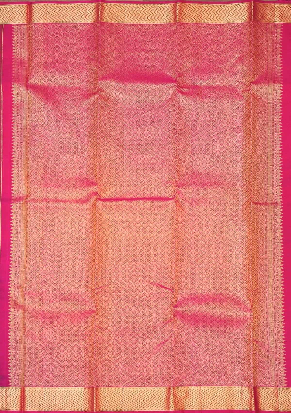 Mehendi Zariwork Pure Silk Saree