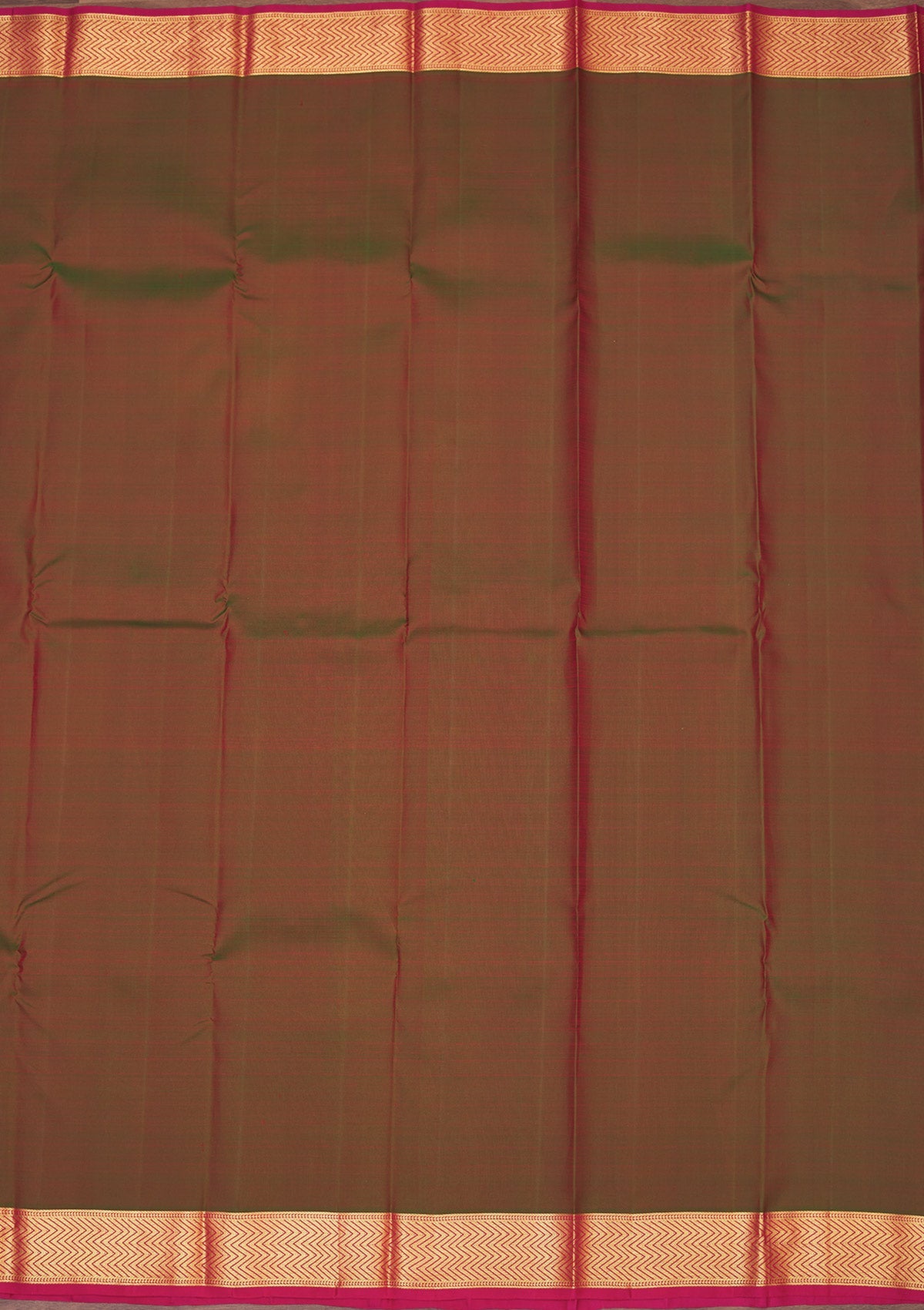 Mehendi Zariwork Pure Silk Saree