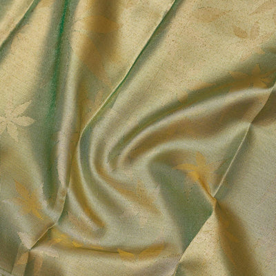 Mehendi Zariwork Pure Silk Saree