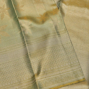 Mehendi Zariwork Pure Silk Saree