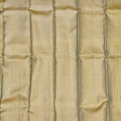 Mehendi Zariwork Pure Silk Saree