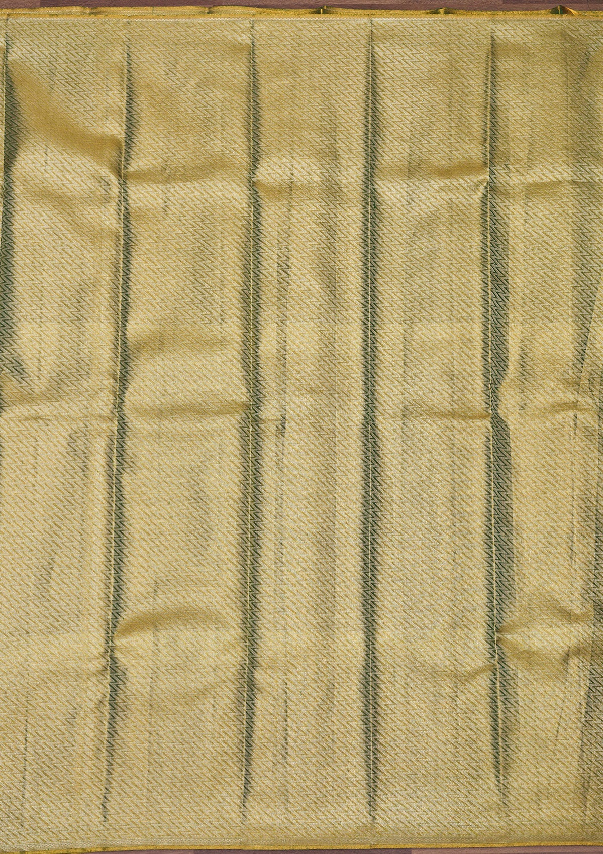 Mehendi Zariwork Pure Silk Saree