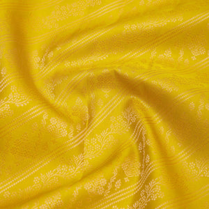 Mustard Zariwork Pure Silk Saree