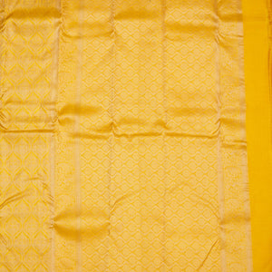 Mustard Zariwork Pure Silk Saree