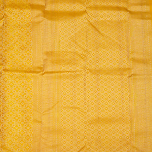 Mustard Zariwork Pure Silk Saree