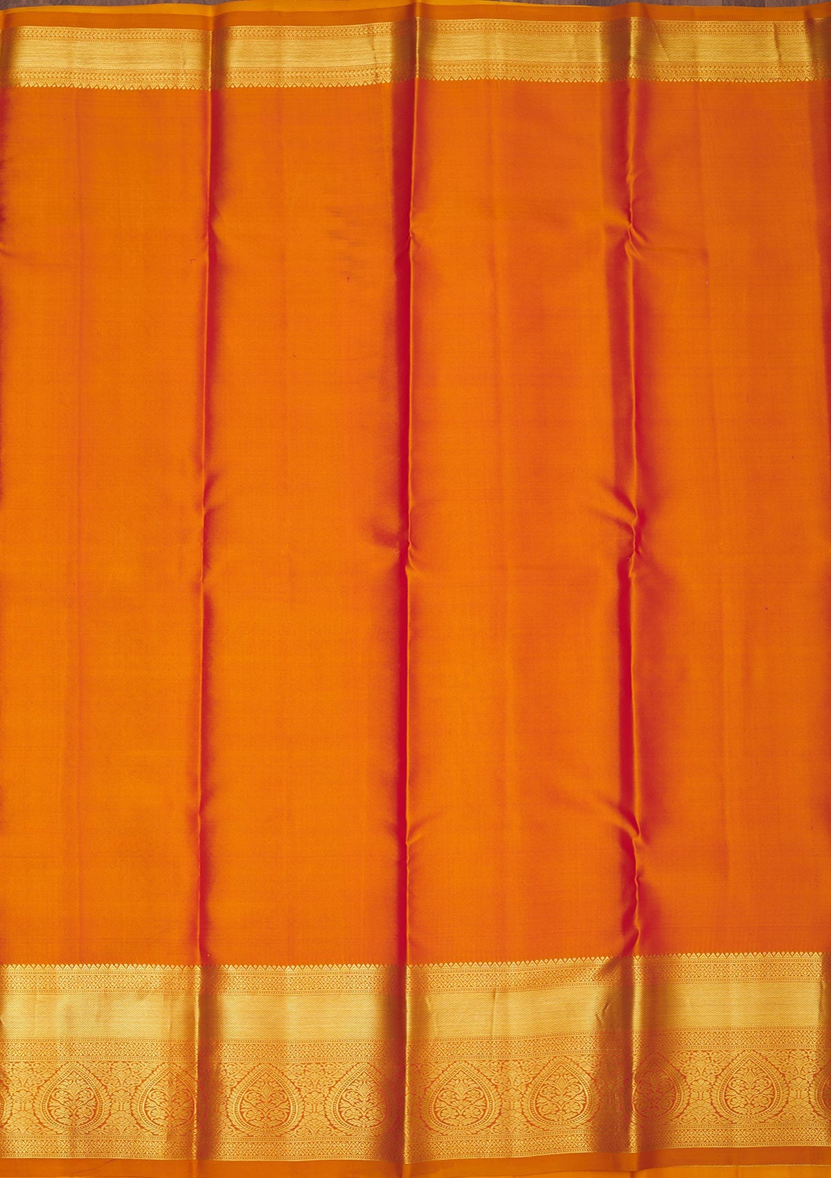 Mustard Zariwork Pure Silk Saree