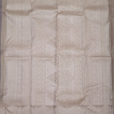 Navy Blue Zariwork Pure Silk Saree