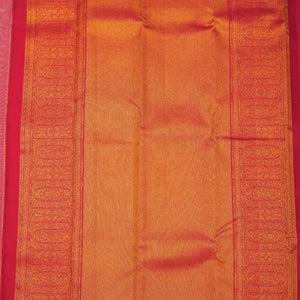 Off White Zariwork Pure Silk Saree