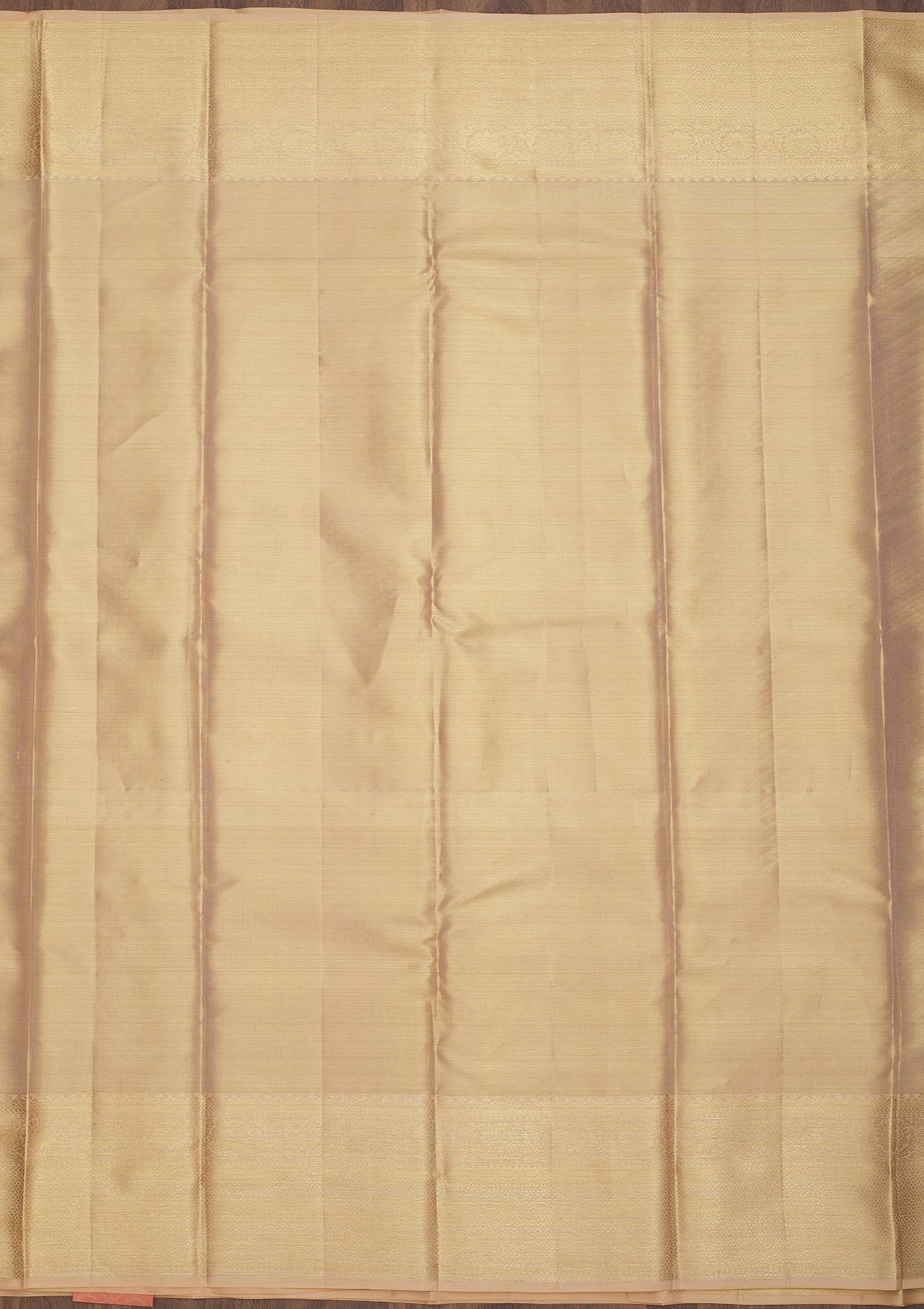 Off White Zariwork Pure Silk Saree
