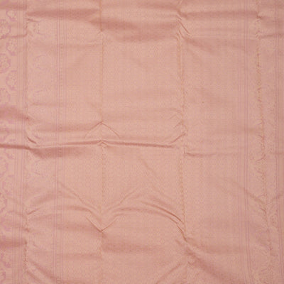 Onion Pink Zariwork Pure Silk Saree