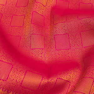 Onion Pink Zariwork Pure Silk Saree