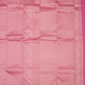 Onion Pink Zariwork Pure Silk Saree