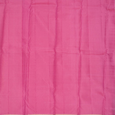 Onion Pink Zariwork Pure Silk Saree