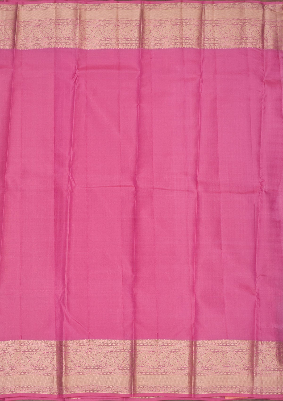 Onion Pink Zariwork Pure Silk Saree