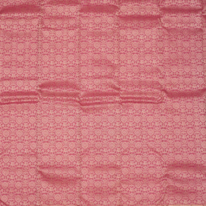 Onion Pink Zariwork Pure Silk Saree